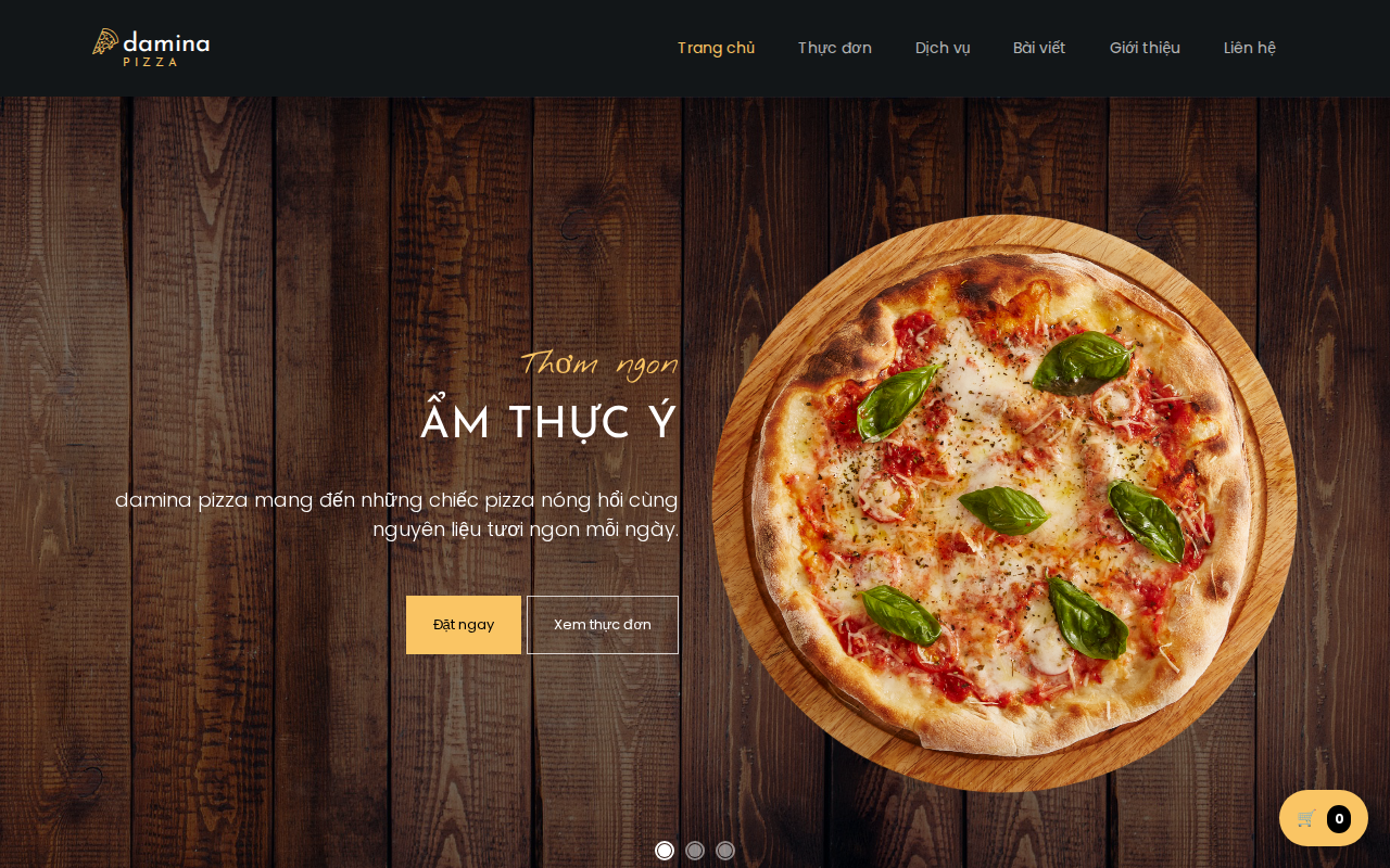 Preview Shop bán pizza