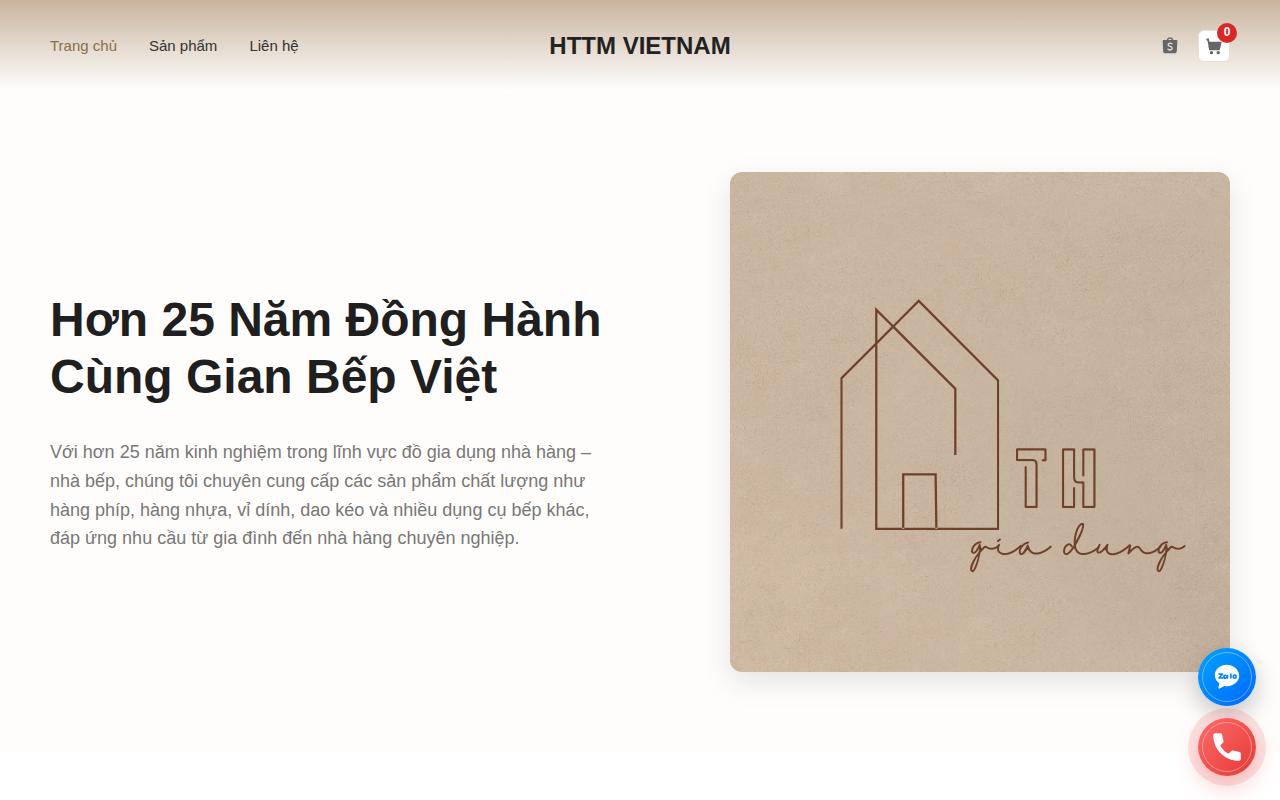 Preview Shop bán hàng đơn giản
